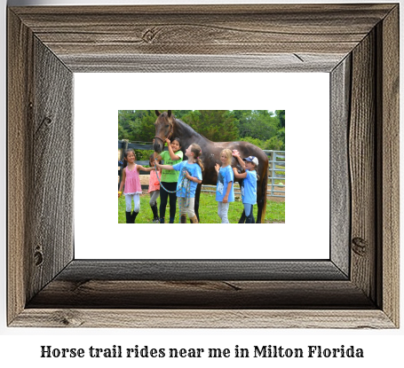 horse trail rides near me in Milton, Florida